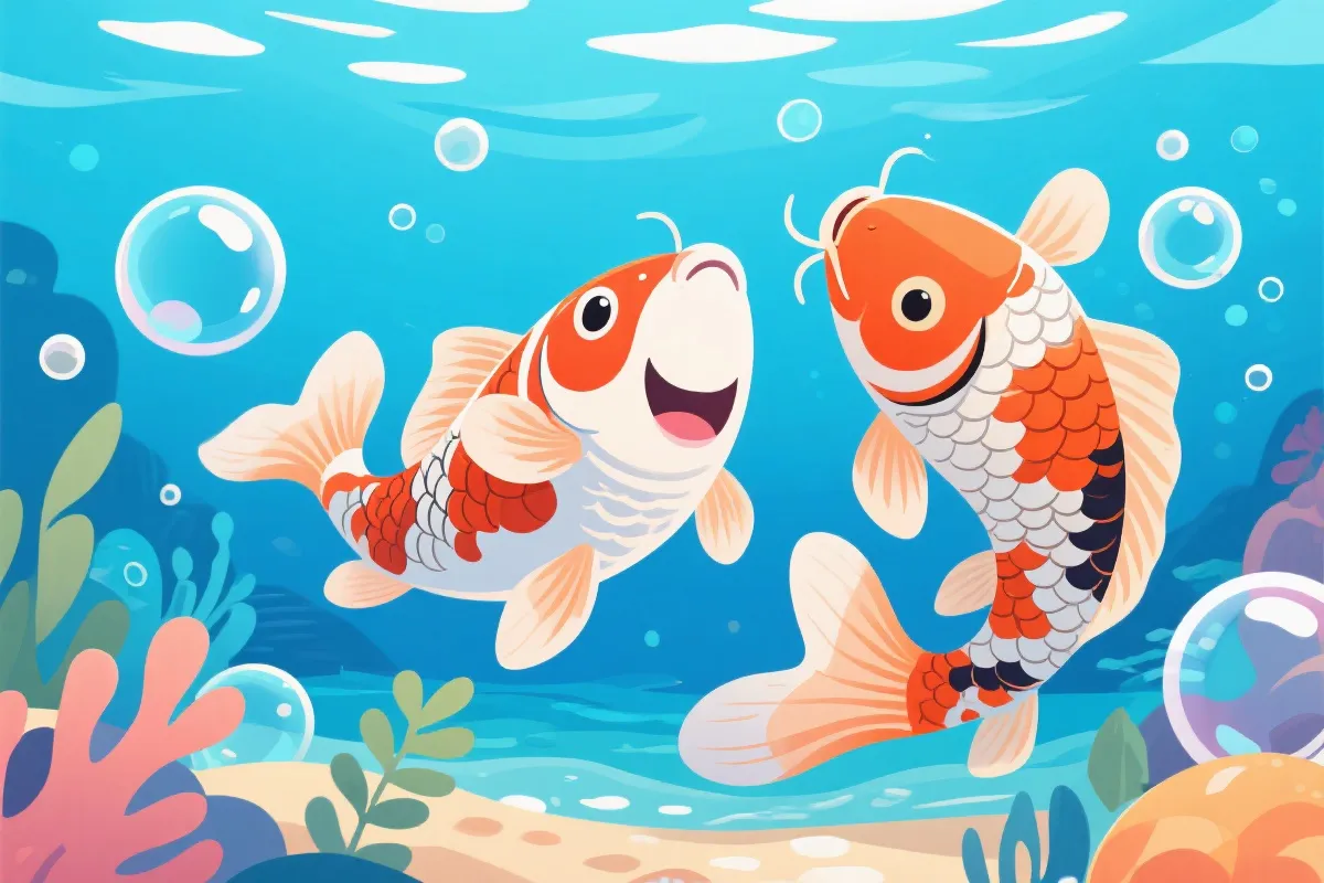 财神捕鱼故事场景